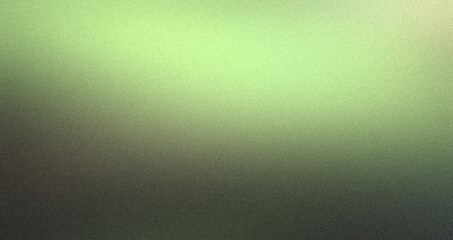Grainy banner background abstract dark green to light green retro grainy gradient background noise texture effect backdrop design poster design