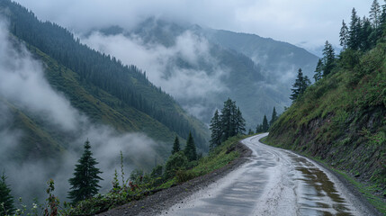 Foggy Mountain Pass Road