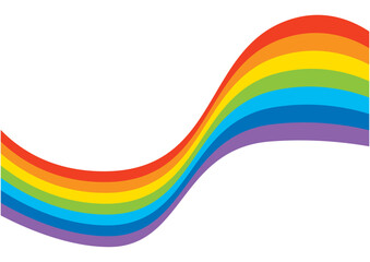 虹の背景イメージ