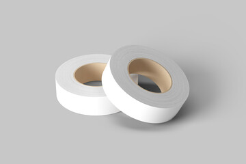 Duct Tape Mockup on Grey Background