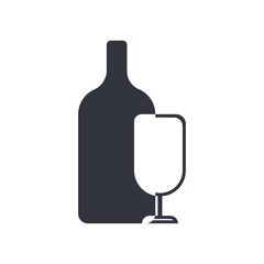 Wine Logo Template Icon