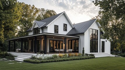 Obraz premium house in the woods