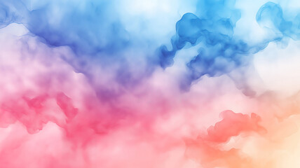 Chic Background Featuring Subtle Pastel Watercolors for Minimalist Designs