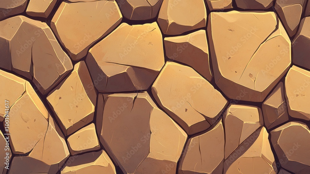 Poster unique handpainted textures add character to your designs, perfect for enhancing game assets and viv