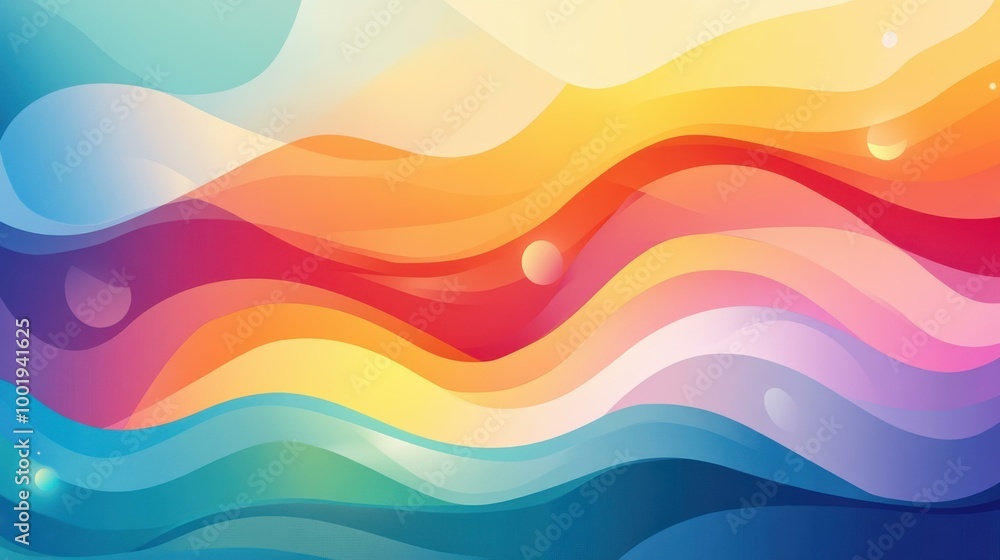 Poster discover the captivating blend of abstract art and technology in this lively vector piece filled wit