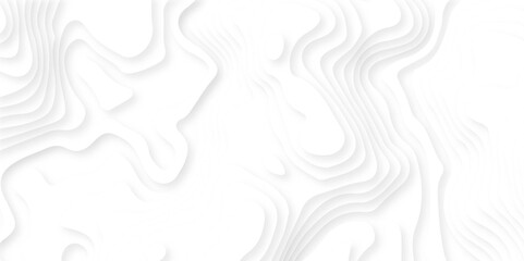 Topographic line contour map background. paper texture design. Wave paper cut background. map line of topography.