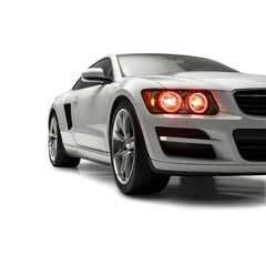 Naklejka premium sport car with transparent background PNG and JPEG image 