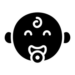 Fototapeta premium baby Solid icon