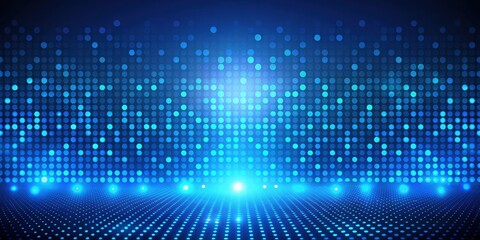 Abstract background with glowing blue dots, glowing, blue, dots, abstract, background, light, vibrant, sparkle