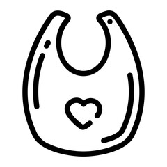 bib Line Icon