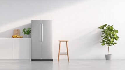 Scandinavian Kitchen Organization - Bright Airy Space Showcasing Natural Materials and Functional Design for a Minimalist Home Aesthetic