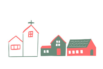 シンプルな家のイラスト