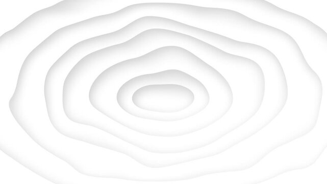 3d realistic papercut topography background animated wave pattern video