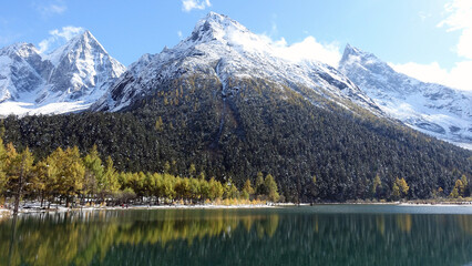 Daocheng Yading National Park in China