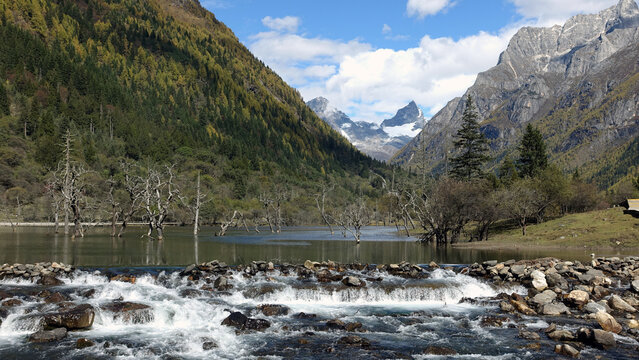 Daocheng Yading National Park in China