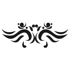 Ornamental vector tribal 