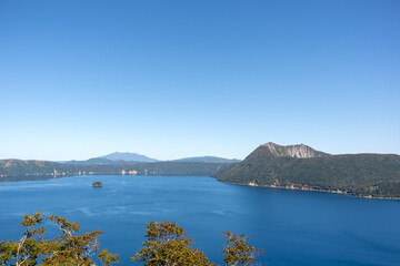 北海道　快晴の摩周湖