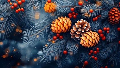 Heartwarming Holiday Greetings - Festive Card with Handwritten Messages and Artistic Designs