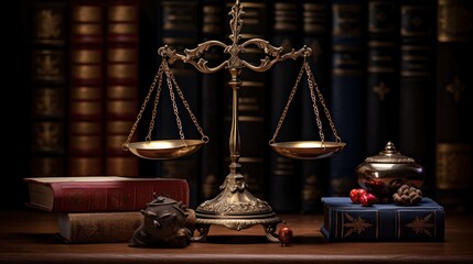Scales of Justice, A Symbol of Law and Order