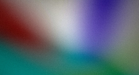 Pastel color gradient background grainy red blue green retro summer noise texture effect wide banner header backdrop design