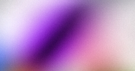 Pastel color gradient background grainy purple blue retro summer noise texture effect wide banner header backdrop design
