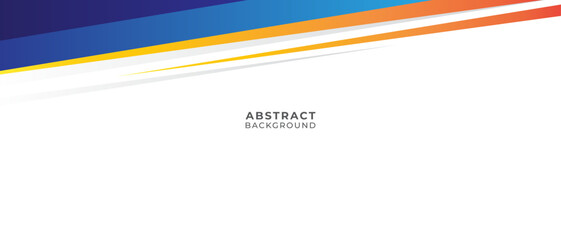 Colorful Abstract Geometric Background with Blue and Orange Accents