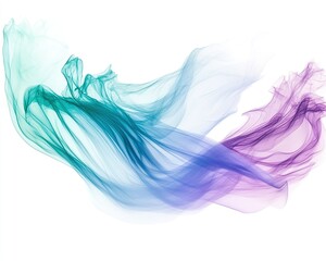 Sleek Transparent Swoosh Vector PNG Design for Modern Graphics and Creative Projects in Bright Colors