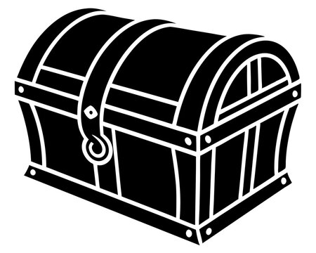 recommend clip art: a treasure chest full of gold and coin vector silhouette,  Jewels Box Cut File ,Diamonds Stencil ,Treasure Hunting silhouette vector