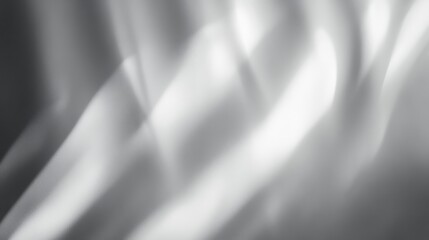Naklejka premium Abstract waves of light and shadow on