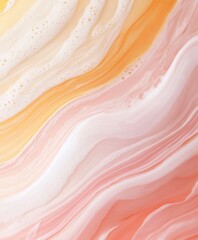 Obraz premium Vibrant Festive Swirls Dynamic Melted Patterns in Warm Colors