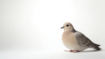 Obraz premium Dove isolated on white background