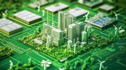 Eco-Friendly Smart Factories: Integrating Green Energy for Sustainable Manufacturing Systems