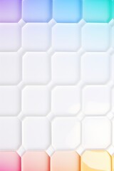 Futuristic geometric organic pattern background wallpaper with copy space