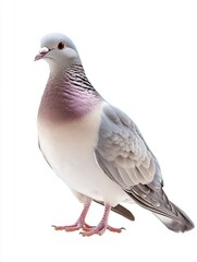 Naklejka premium Dove isolated on white background