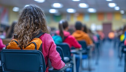 Engaged PWD Student Utilizing Adaptive Technology in Virtual Class Close-Up