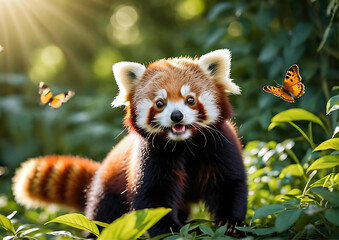 red panda