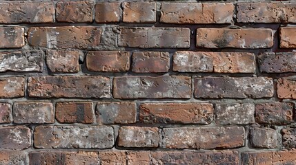 Obraz premium Weathered Brick Wall Texture for Background Design