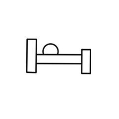 Collection of furniture icons, household appliances.