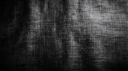 Dark Fabric Texture: A close-up shot of a textured fabric with a dramatic lighting effect, creating a sense of depth and mystery.