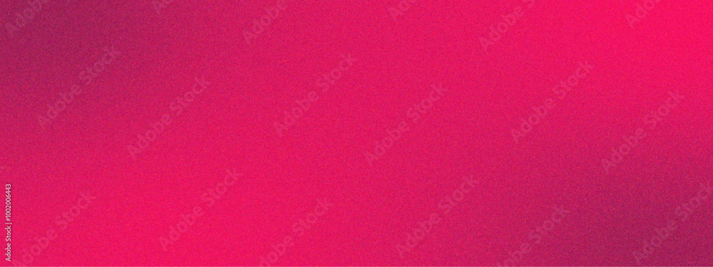Poster Pastel red gradient foil shimmer background texture. Rose pink fiery golden foil, Color gradient, ombre. Texture with rough grain and noise. Luxurious blurred background with bright spots.