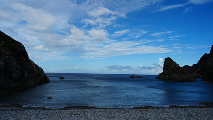 Fototapeta premium 加計呂麻島のホノホシ海岸