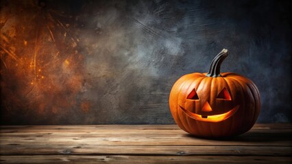 Halloween background featuring a spooky pumpkin , Halloween, pumpkin, autumn, Jack-o-lantern, decoration, spooky