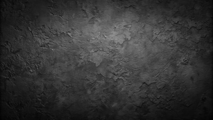 Obraz premium Black abstract background with a grunge surface, created in rendering, abstract, black, grunge, surface, texture, design