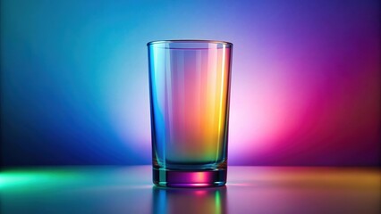 glass with gradient colors, rendering, glass,gradient, colors,render, design, abstract, artistic, vibrant, modern, background