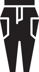 Trousers Glyph Icon