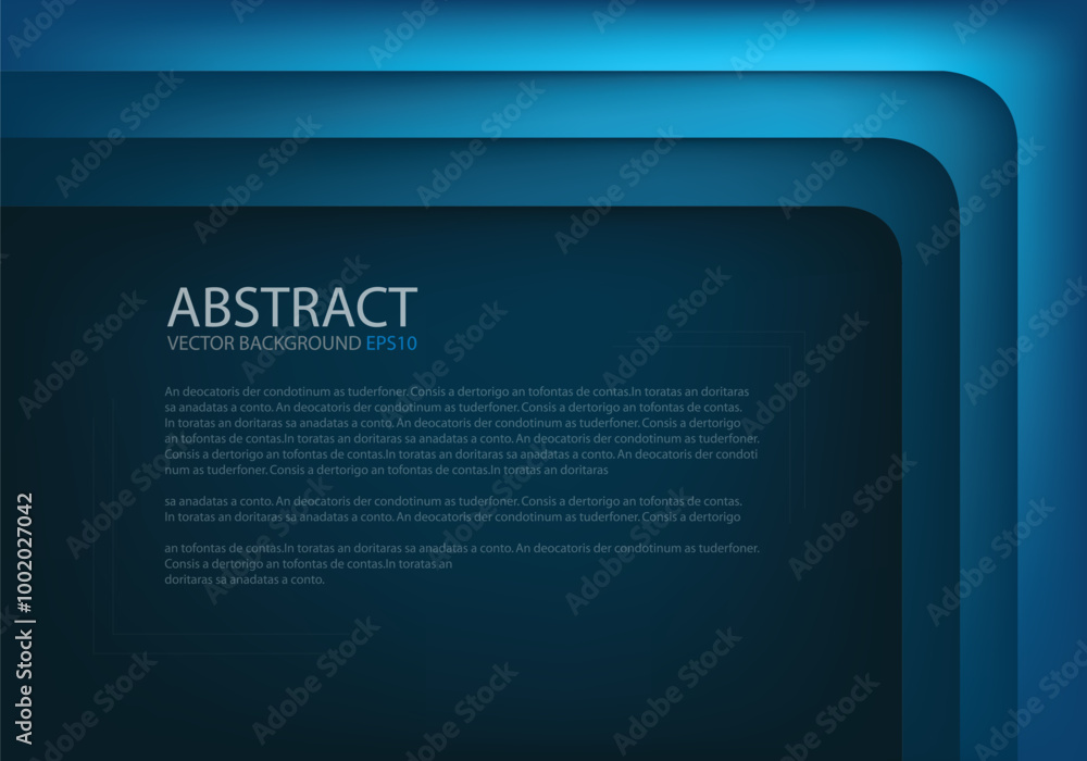 Fototapete graphic geometric triangle overlap vector layer background for text and message design