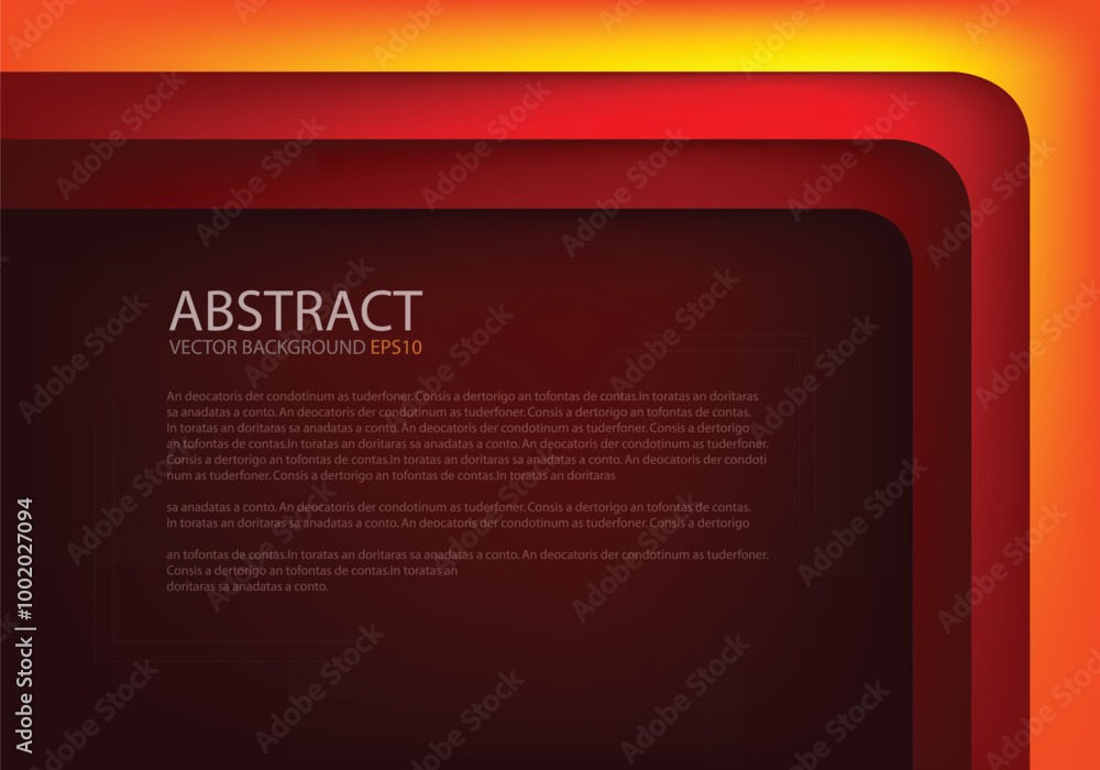 Fototapete graphic geometric triangle overlap vector layer background for text and message design