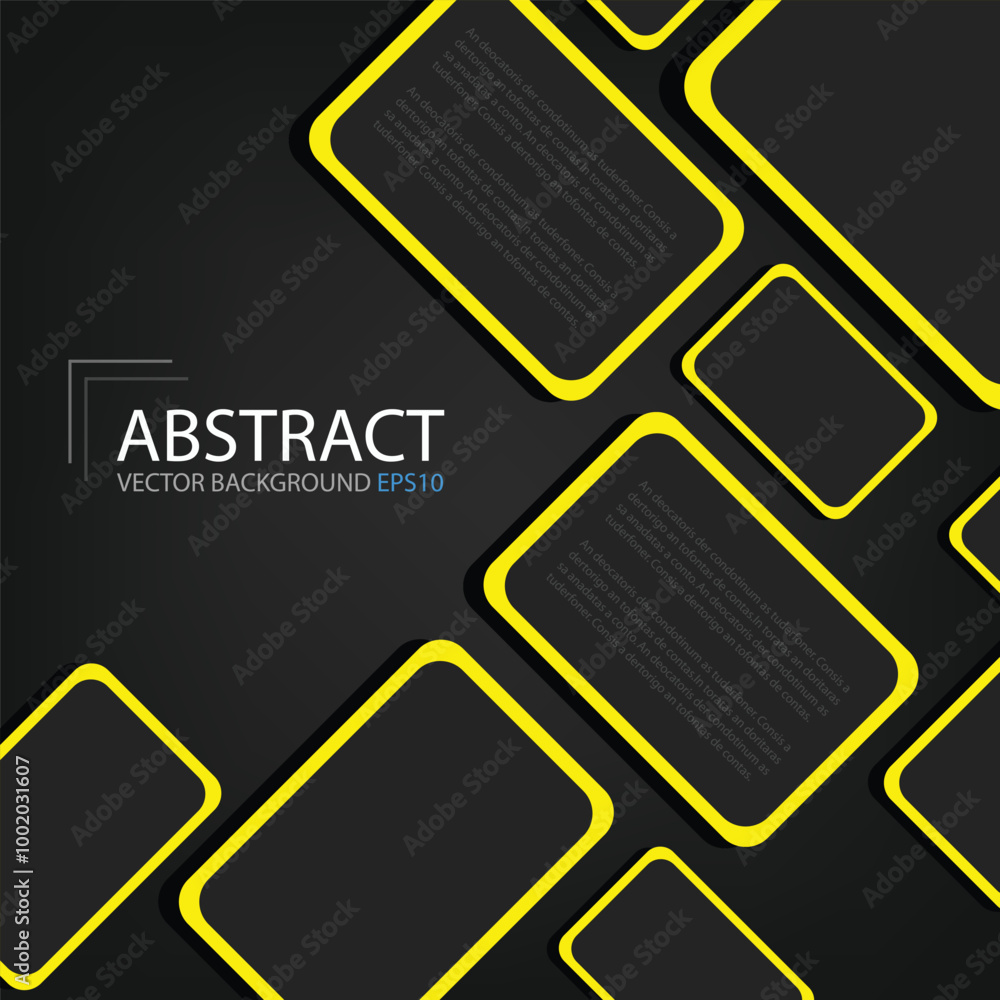 Poster graphic geometric triangle overlap vector layer background for text and message design