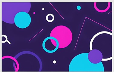 Obraz premium Abstract background with geometric patterns Background, Wallpaper, Photo for post banner. Ai Gegerated