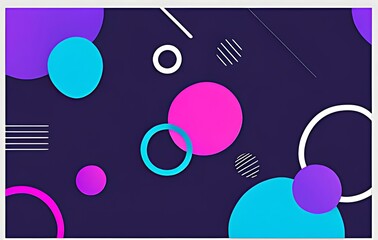 Obraz premium Abstract background with geometric patterns Background, Wallpaper, Photo for post banner. Ai Gegerated